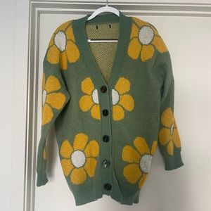 Floral cardigan